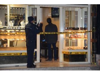 Soygun girişiminde çatışma çıktı