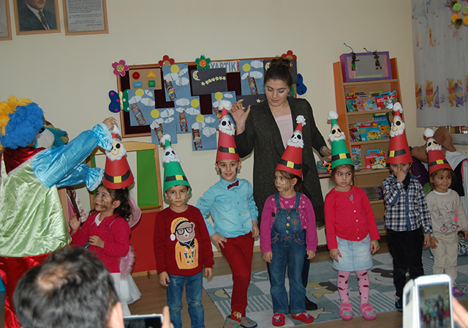 Sevim Şirikçi Anaokulu’ndan Yılbaşı Eğlencesi