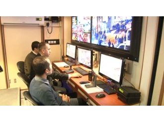 Polis Taksim’i böyle izliyor