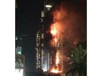 Dubai’deki yangında 14 kişi yaralandı