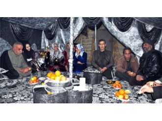 Çadır kentte yılbaşı