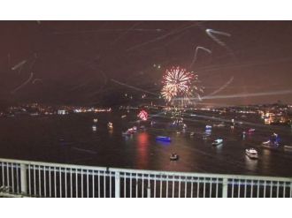 İstanbul yeni yıla böyle girdi