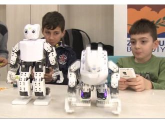 Geleceğin mucitleri robot yapmayı öğreniyor
