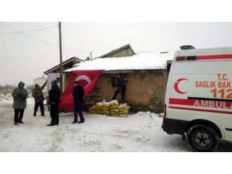 Şehit evine acı haber tez ulaştı