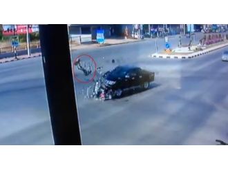 Metrelerce havaya uçtu