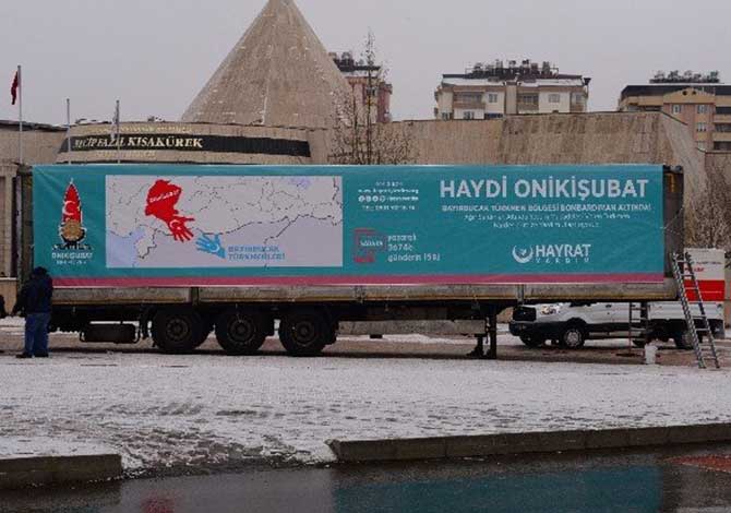 Bayırbucak Türkmenleri İçin Yardım Kampanyası