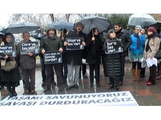 Meclis önünde ’sokağa çıkma yasağı’ protestosu