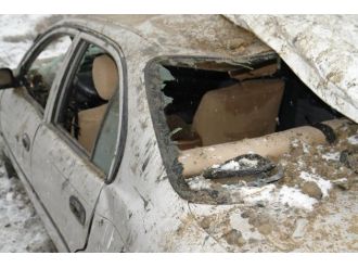 Hakkari’de polis aracına bombalı tuzak