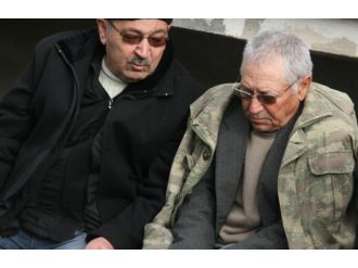 Şehit babası taziyeleri böyle kabul etti