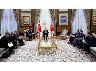 Microsoft’un Ceo’su Erdoğan’a konuk oldu