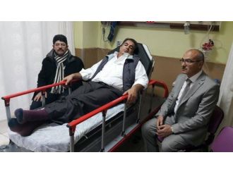 Öğretmenden okul müdürüne darp