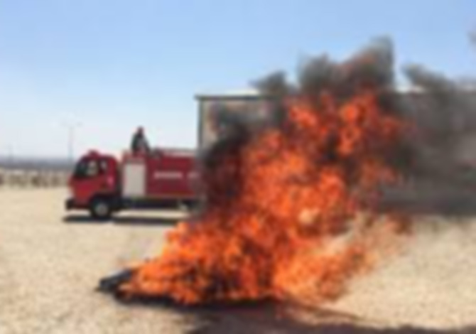 Çadırkentte Yangın