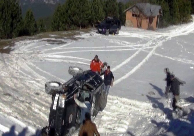 Offroad Gezisi Kazayla Bitti