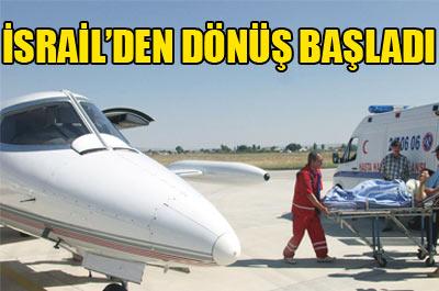 İsrailden dönüşler başladı 