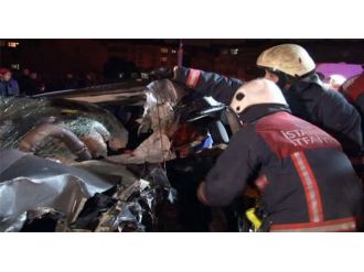 Fatih’te trafik kazası : 2 yaralı