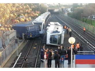 Metroda yaşanan kazada yaralı sayısı belli oldu