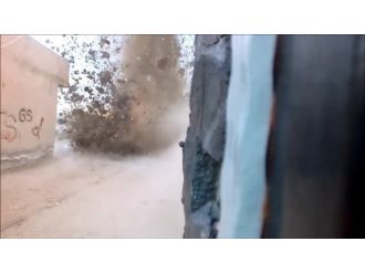 Teröristler cami önüne bile bomba tuzakladı