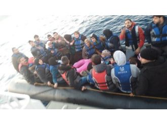 Antalya’da 38 mülteci yakalandı