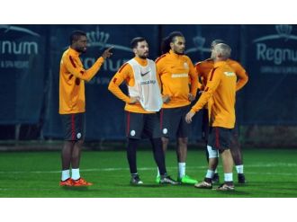 Galatasaray idmanında gergin anlar