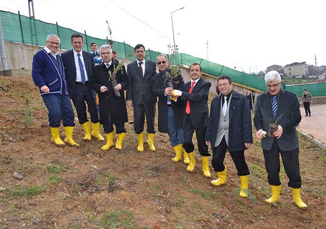 Mehmet Aksu ile Fidan Dikme Etkinliği