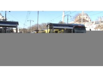 Tramvay seferleri durduruldu