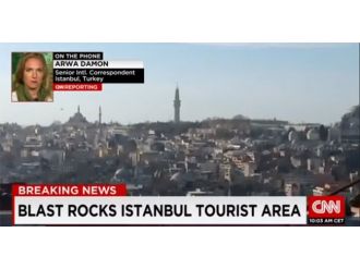 Dünya, Sultanahmet’teki patlamayı böyle gördü!