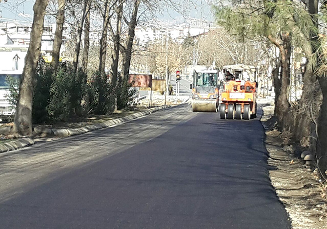 Büyükşehir’den Asfalt Çalışması