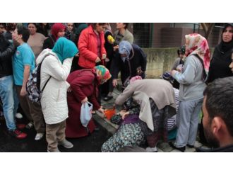 Çocuğunun yangında mahsur kaldığını öğrenince...