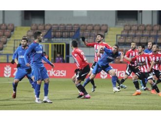 Kardemir Karabükspor konuk takıma mağlup oldu