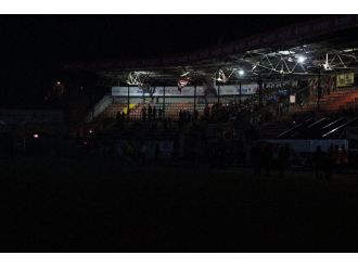 Kupa maçı 15 dakika durdu