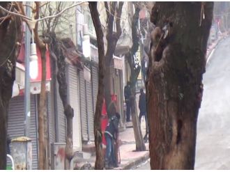 Hücre evine baskın sırasında yaşanan çatışma kamerada