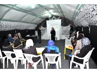 Çadır kentte bir ilk