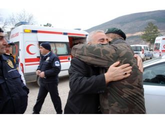 Şehidin baba ocağına ateş düştü