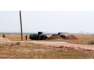 Roketin atıldığı bölge yerle bir edildi