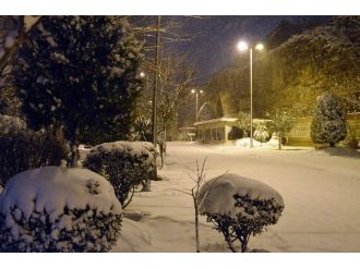 İstanbul’dan kar manzaraları