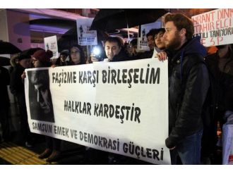 Hrant Dink eyleminde gerginlik