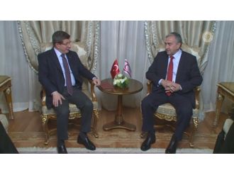 KKTC Cumhurbaşkanı Akıncı ile görüştü