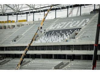 Vodafone Arena inşaatında 1 işçi hayatını kaybetti