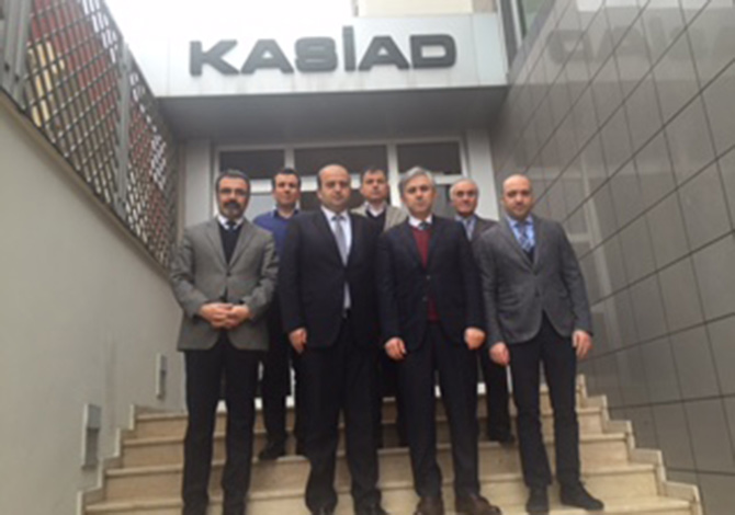 Vergi Dairesi Başkanı Kaya KASİAD’ı Ziyaret Etti