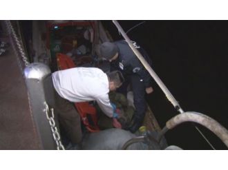 Ölüm denizin ortasında yakaladı