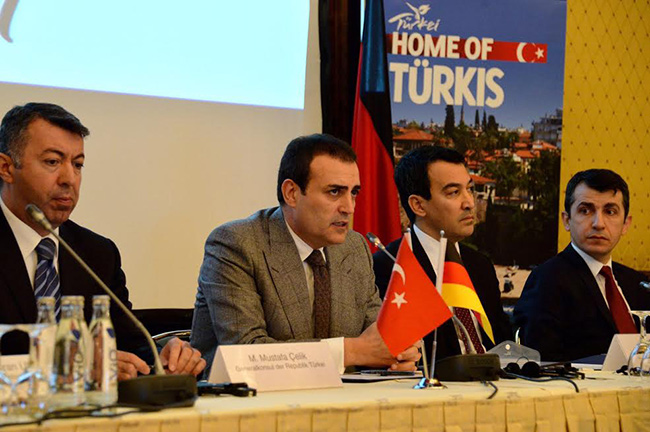 Ünal Almanya’da Turizm Sektör Temsilcileriyle Buluştu