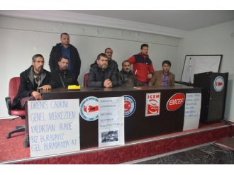 İşçiler sendikayı işgal etti