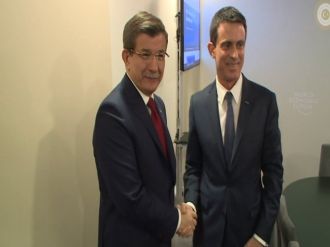 Fransa Başbakanı ile görüştü