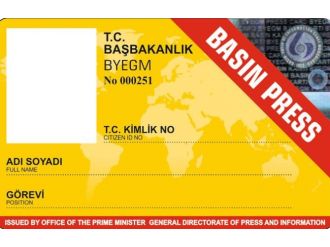 Basın kartı sahiplerinin dikkatine !