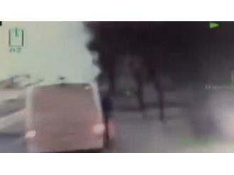 9 polisin yaralandığı saldırı kamerada