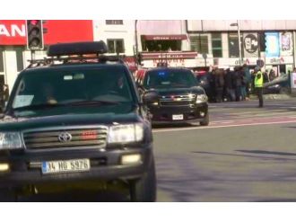 Davutoğlu ve Biden Dolmabahçe’ye geldi