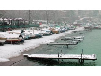 Karadeniz’de sahiller bembeyaz