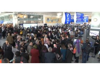 Atatürk Havalimanı’nda tatil yoğunluğu