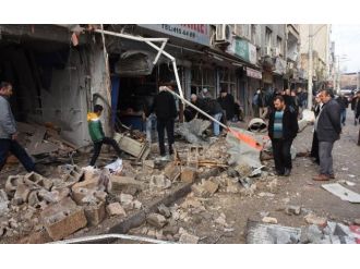 Nusaybin’de polis aracına saldırı