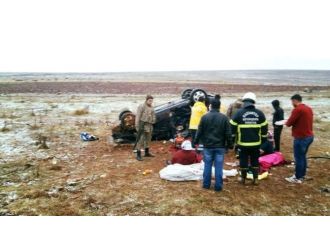 Otomobil takla attı: 3 ölü, 5 yaralı